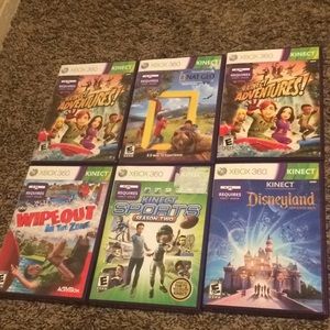 XBOX 360 Kinect sensor Xbox games